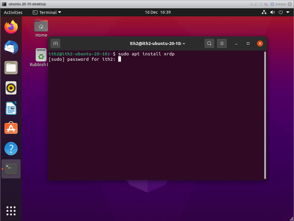 Ubuntu 20 04 20 10 How To Enable RDP Access From Windows PC ITHOWTOO COM