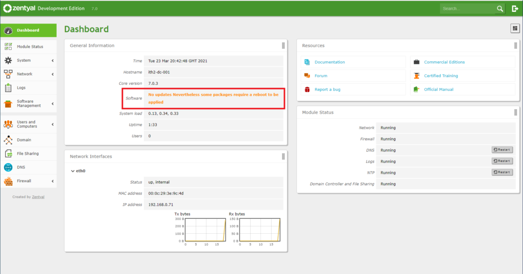 Zentyal 7.0: How to install and setup Zentyal Sever 7.0 Development Edition.