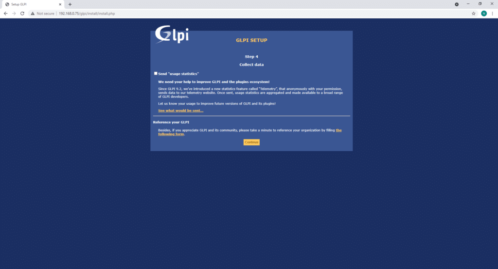 Installing GLPI on Ubuntu 20.04