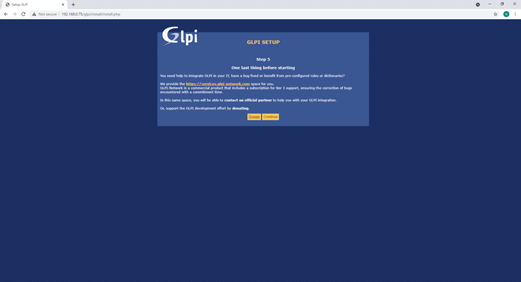 Installing GLPI on Ubuntu 20.04