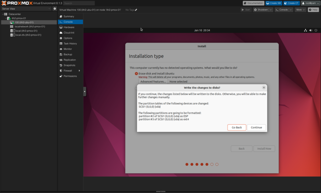 Creating an Ubuntu 22.04 Desktop Proxmox VM