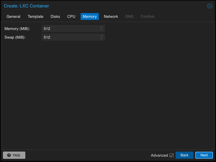 Create a Proxmox LXC container Template